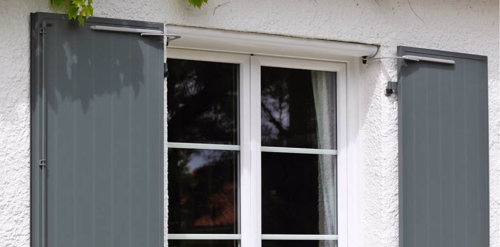 Motorisierte EHRET Klappläden