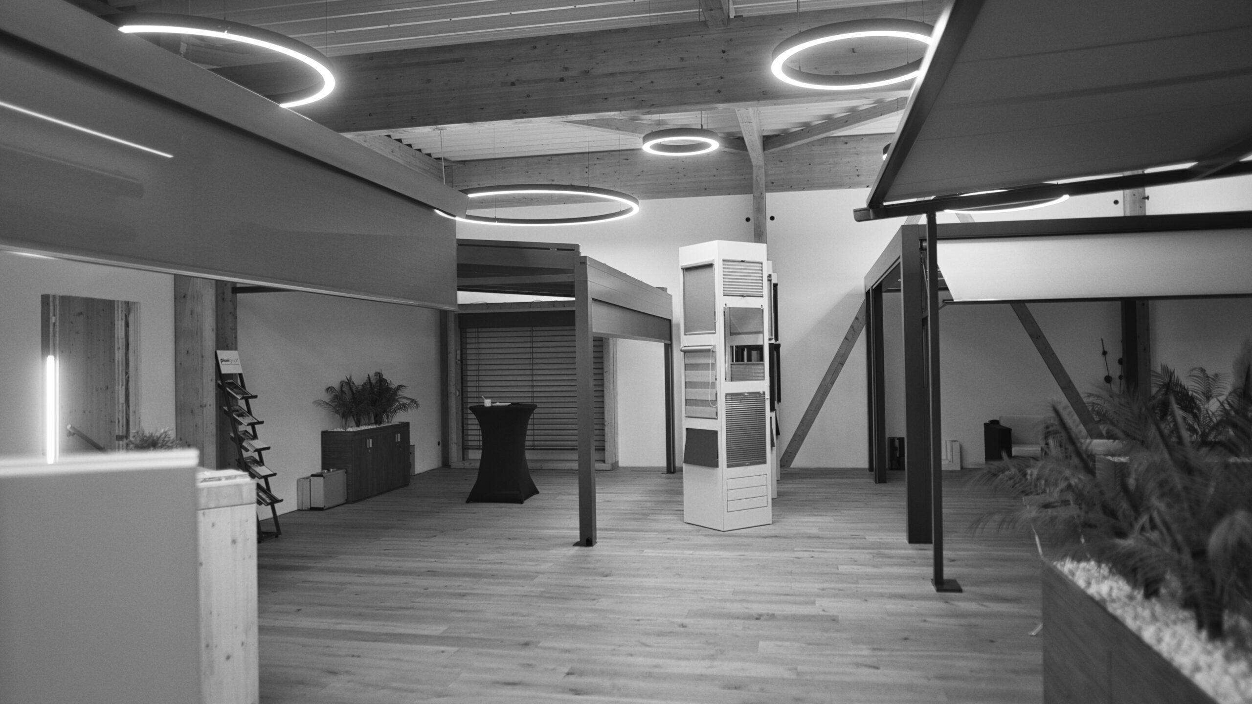 Outdoor-Lösungen in der PLANIGRAPH Ausstellung