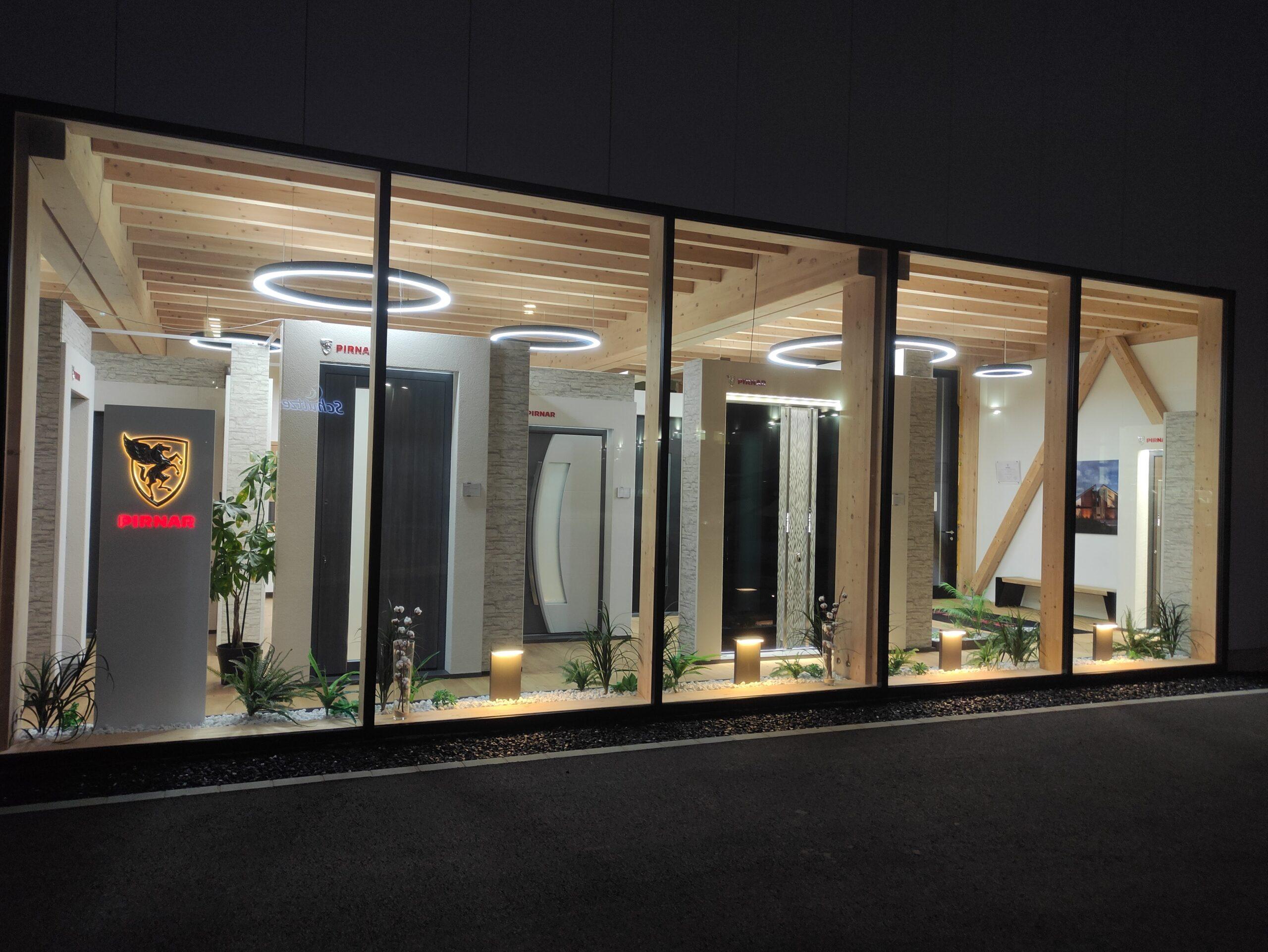 PLANIGRAPH Ausstellung in Biwer von außen